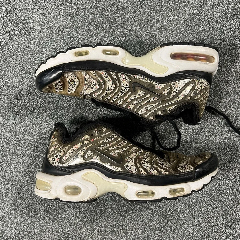 Nike Air Max Plus TN Multi Speckle Black Running Shoes Women's 7.5 AR0970-001